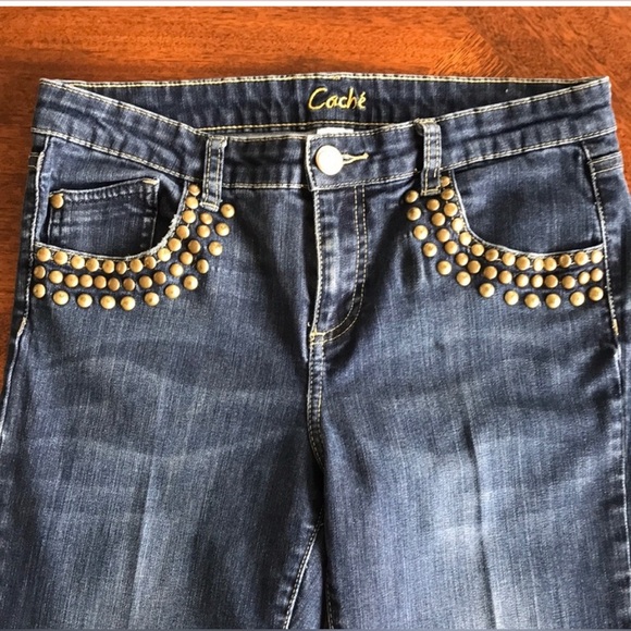 Cache Y2K Denim Bootleg Jeans - Picture 7 of 7